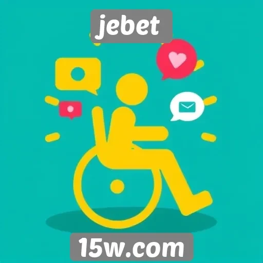 Acessibilidade e recursos do site jebet